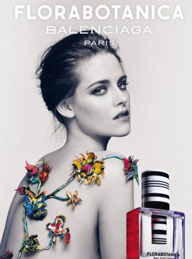 Обнаженная Кристен Стюарт в рекламе аромата Balenciaga