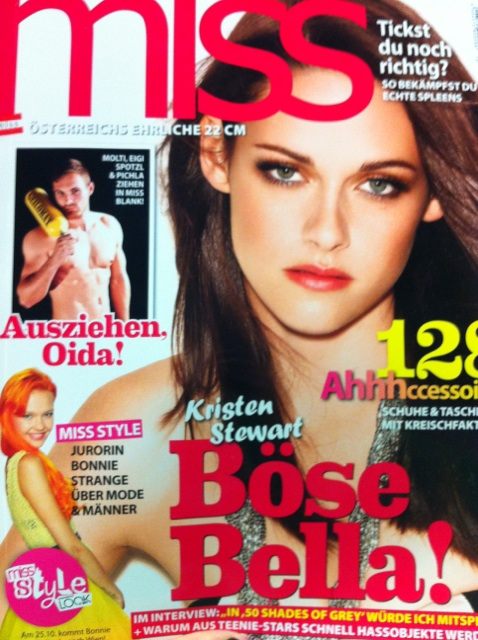 Кристен Стюарт в журнале Miss Magazine (Австрия)