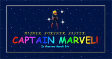 Для «Капитана Марвел» сделали сайт из 1990-х